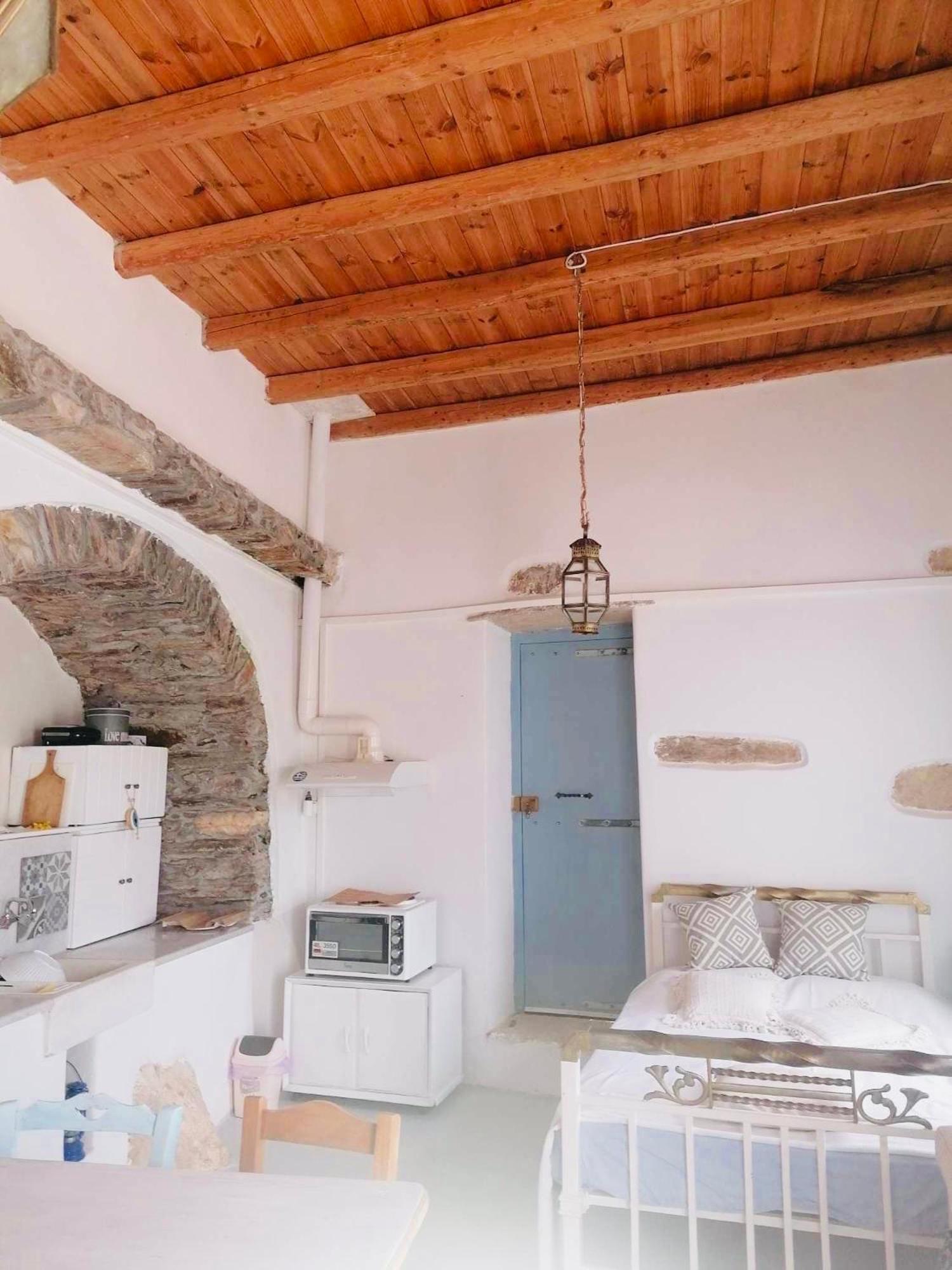 Apartamento Naxos Mountain Retreat - Tiny House Build On Rock Koronos Exterior foto